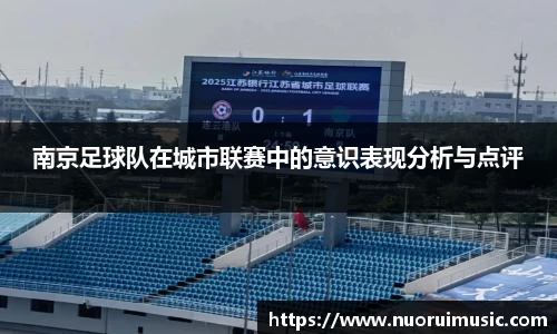 南京足球队在城市联赛中的意识表现分析与点评
